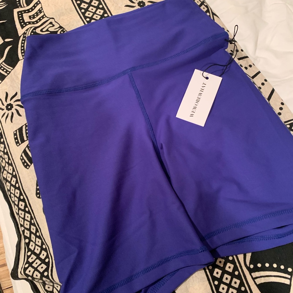 NWT WeWoreWhat Biker Shorts